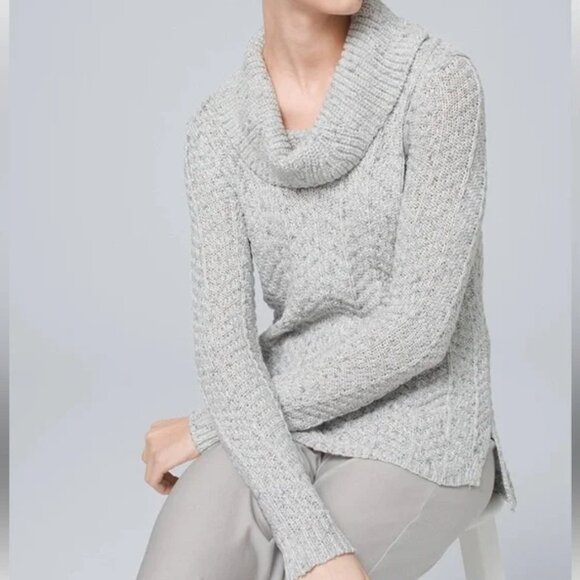 WHBM Cowl Neck Sweater, Size M, EUC - Picture 1 of 7